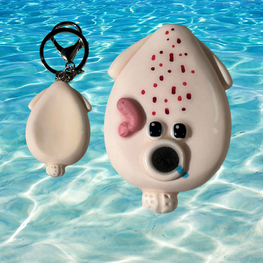 The Squid Worry Stone