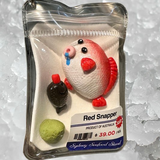 Red Snapper Keychain